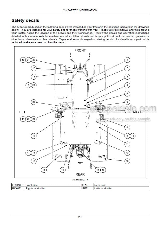 Photo 3 - Case IH Maxxum 115CVX 125CVX 135CVX 145CVX 150CVX Stage IV Operators Manual Tractor KEH5001-