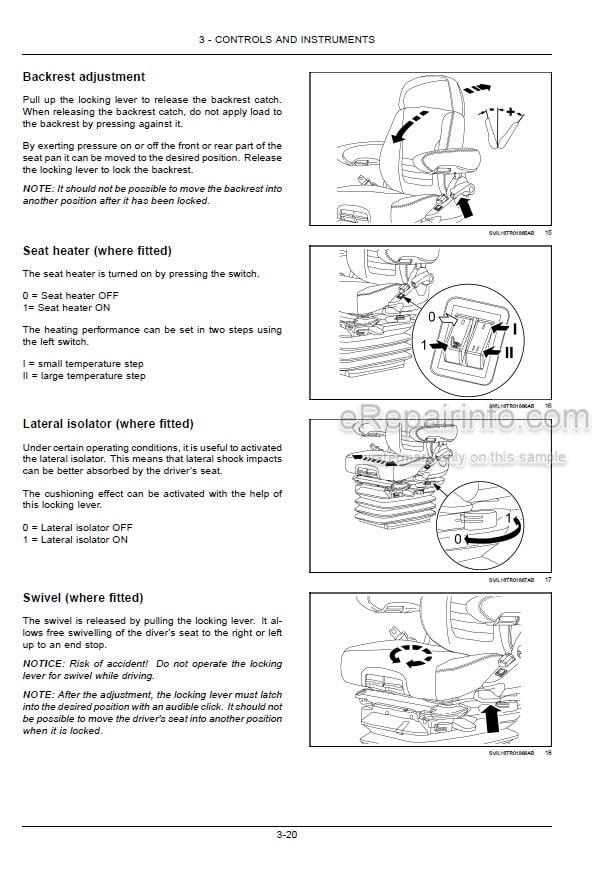 Photo 11 - Case IH Maxxum 115 125 135 145 150 Multicontroller Stage IV Operators Manual Tractor KEH5001-