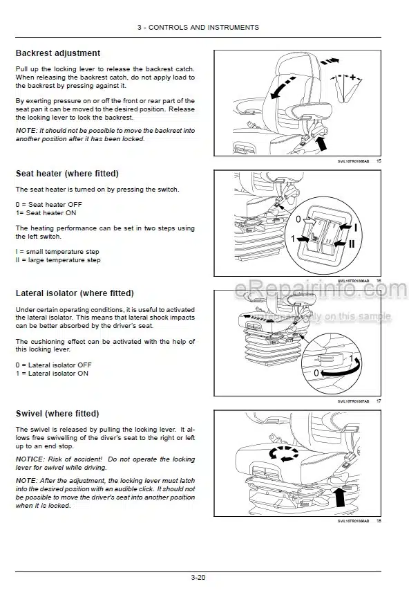 Photo 12 - Case IH Maxxum 115 125 135 145 150 Multicontroller Stage IV Operators Manual Tractor KEH5001-