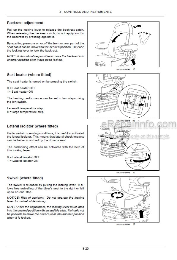 Photo 13 - Case IH Maxxum 115 125 135 145 150 Multicontroller Stage IV Operators Manual Tractor