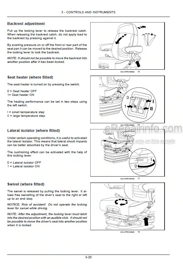 Photo 10 - Case IH Maxxum 115 125 135 145 150 Multicontroller Stage IV Operators Manual Tractor