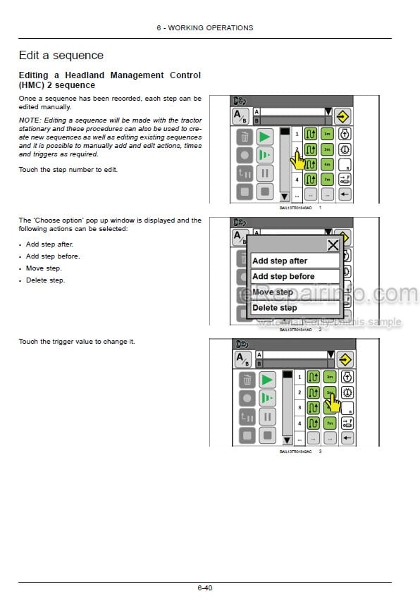Photo 5 - Case IH Maxxum 115 125 135 145 150 Multicontroller Stage IV Operators Manual Tractor