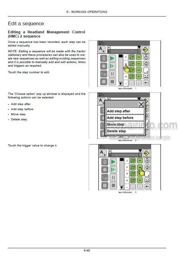 Photo 5 - Case IH Maxxum 115 125 135 145 150 Multicontroller Stage IV Operators Manual Tractor
