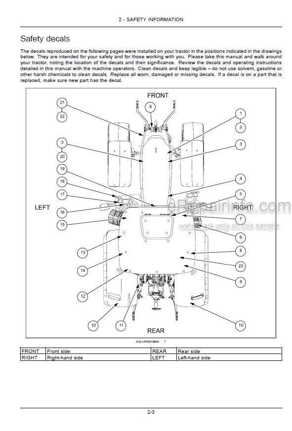 Photo 4 - Case IH Maxxum 115 125 135 145 150 Multicontroller Tier 4B Final Operators Manual Tractor