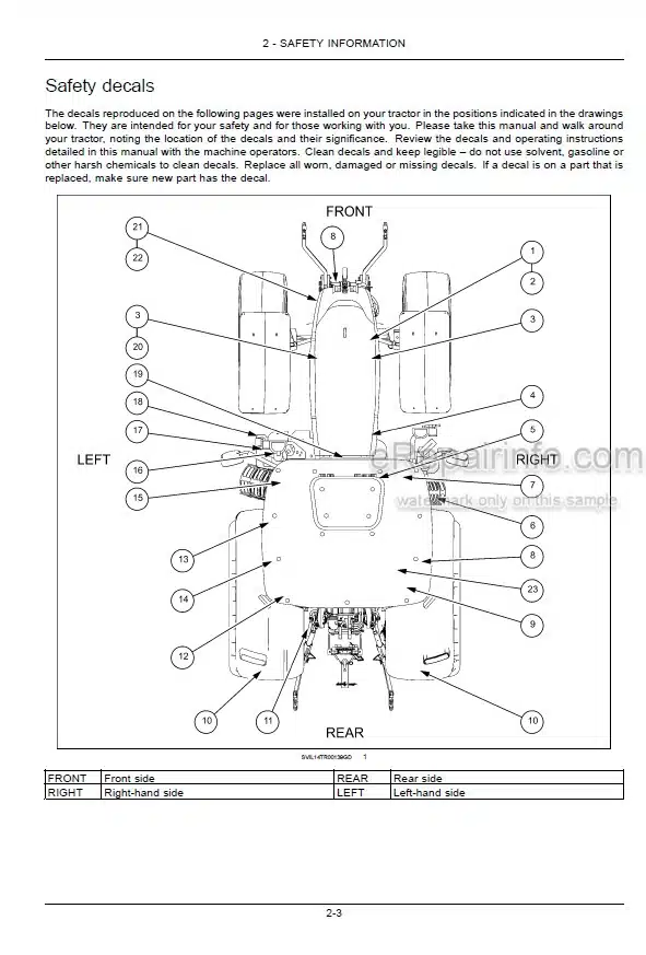 Photo 4 - Case IH Maxxum 115 125 135 145 150 Multicontroller Tier 4B Final Operators Manual Tractor