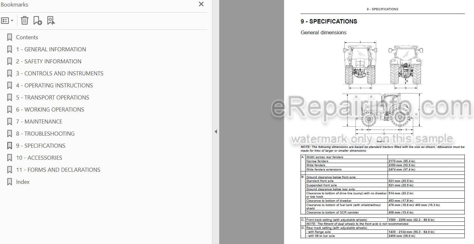 Photo 5 - Case IH Maxxum 115 125 135 145 150 Multicontroller Tier 4B Final Operators Manual Tractor