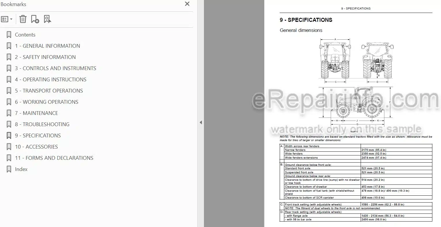Photo 5 - Case IH Maxxum 115 125 135 145 150 Multicontroller Tier 4B Final Operators Manual Tractor