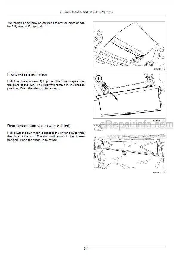 Photo 3 - Case IH Maxxum 115 125 135 145 150 Multicontroller Tier 4B Final Operators Manual Tractor KEH1001-