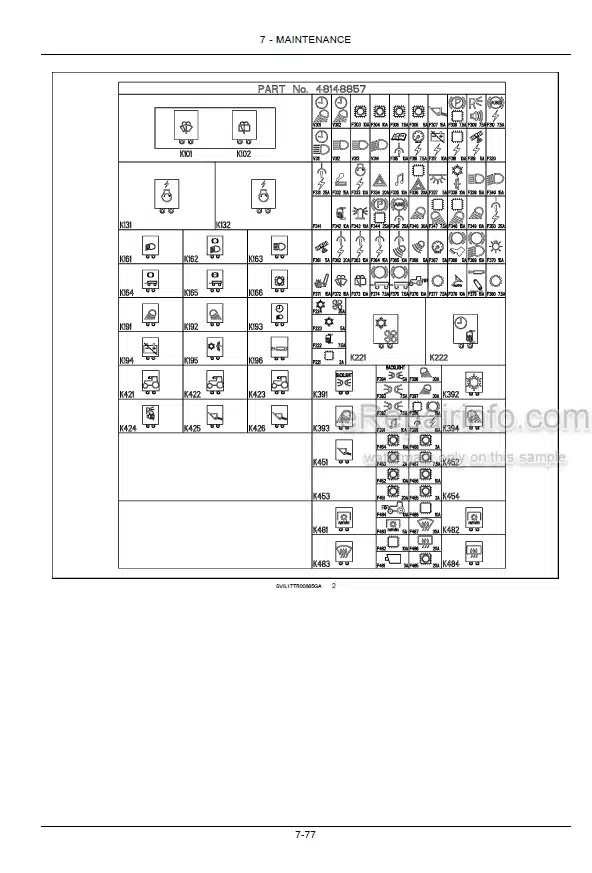 Photo 5 - Case IH Maxxum 115 125 135 145 150 Multicontroller Tier 4B Final Operators Manual Tractor KEH1001-