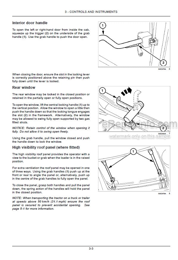 Photo 13 - Case IH Maxxum 115 125 135 145 150 Stage IV Operators Manual Tractor KEH5001-