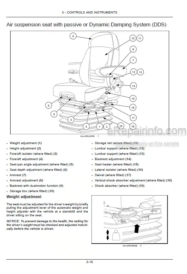Photo 3 - Case IH Maxxum 115 125 135 145 150 Tier 4B Final Operators Manual Tractor