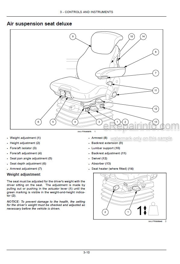 Photo 3 - Case IH Maxxum 115 125 135 145 150 Tier 4B Final Operators Manual Tractor KEH5001- KEH01001-
