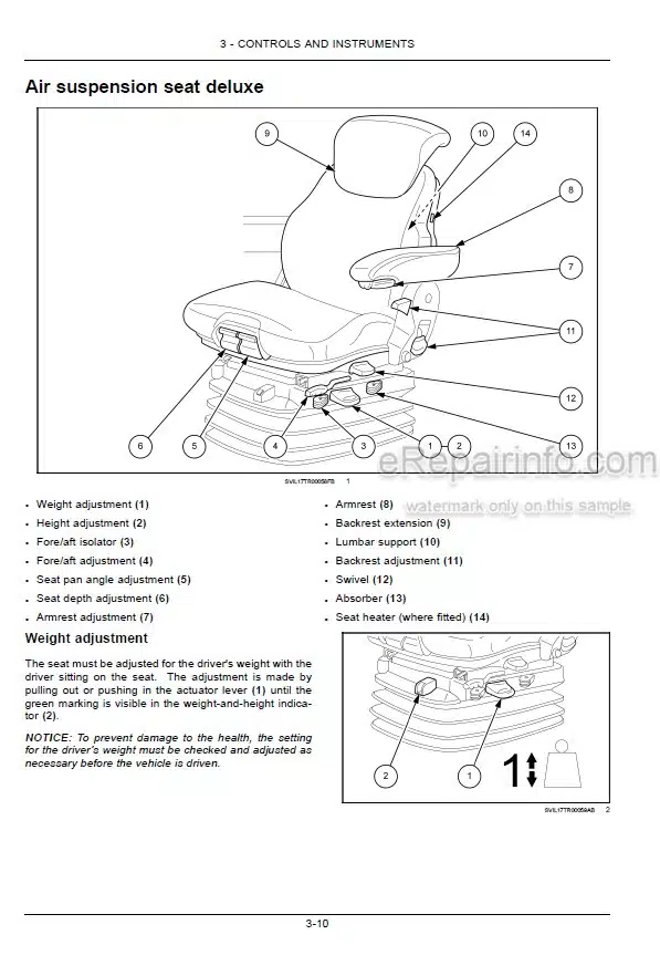 Photo 3 - Case IH Maxxum 115 125 135 145 150 Tier 4B Final Operators Manual Tractor KEH5001- KEH01001-