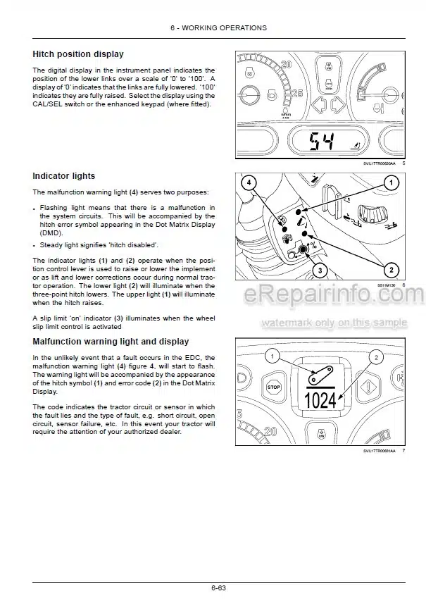 Photo 10 - Case IH Maxxum 115 125 135 145 150 Tier 4B Final Operators Manual Tractor KEH5001- KEH01001-