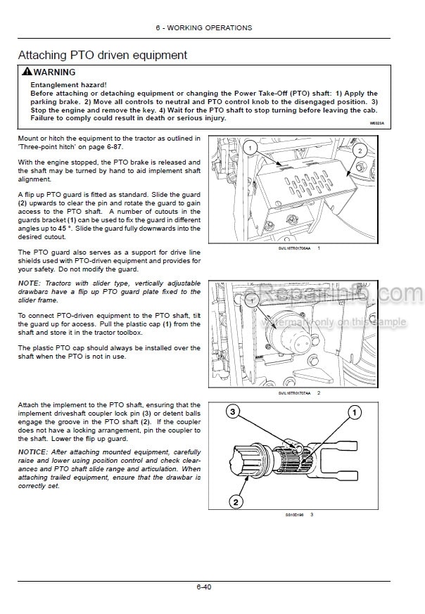 Photo 10 - Case IH Maxxum 115 125 135 145 150 Stage IV Operators Manual Tractor