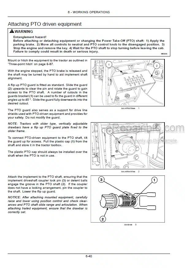 Photo 10 - Case IH Maxxum 115 125 135 145 150 Stage IV Operators Manual Tractor