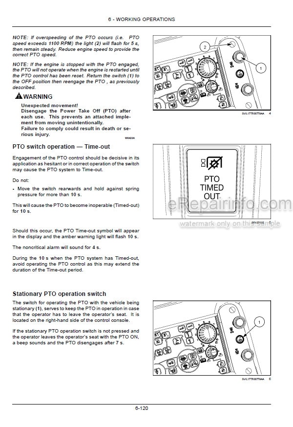 Photo 7 - Case IH Maxxum 115 125 135 145 150 Multicontroller Stage IV Operators Manual Tractor KEH5001-