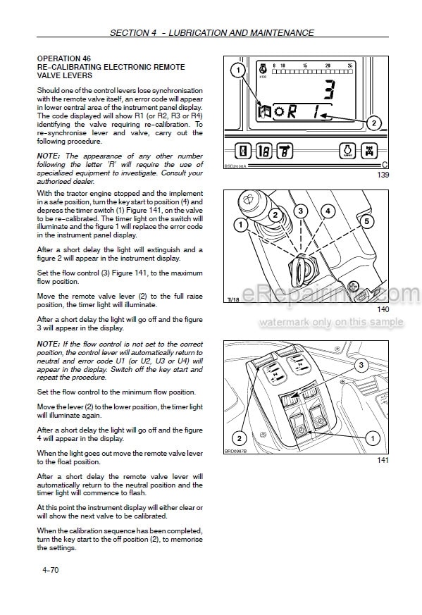 Photo 3 - Case IH Maxxum MXM120 MXM130 MXM140 MXM155 MXM175 MXM190 Operators Manual Tractor
