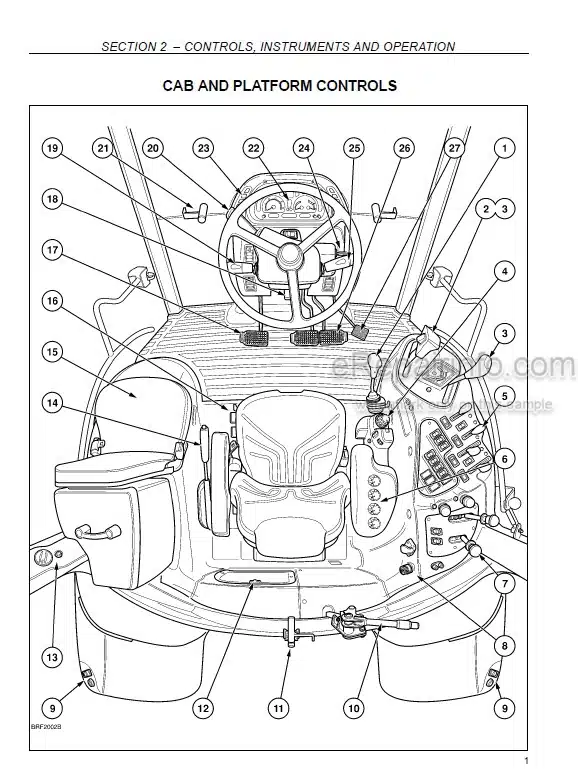 Photo 3 - Case IH Maxxum MXU100 MXU110 MXU115 MXU125 MXU135 Operators Manual Tractor