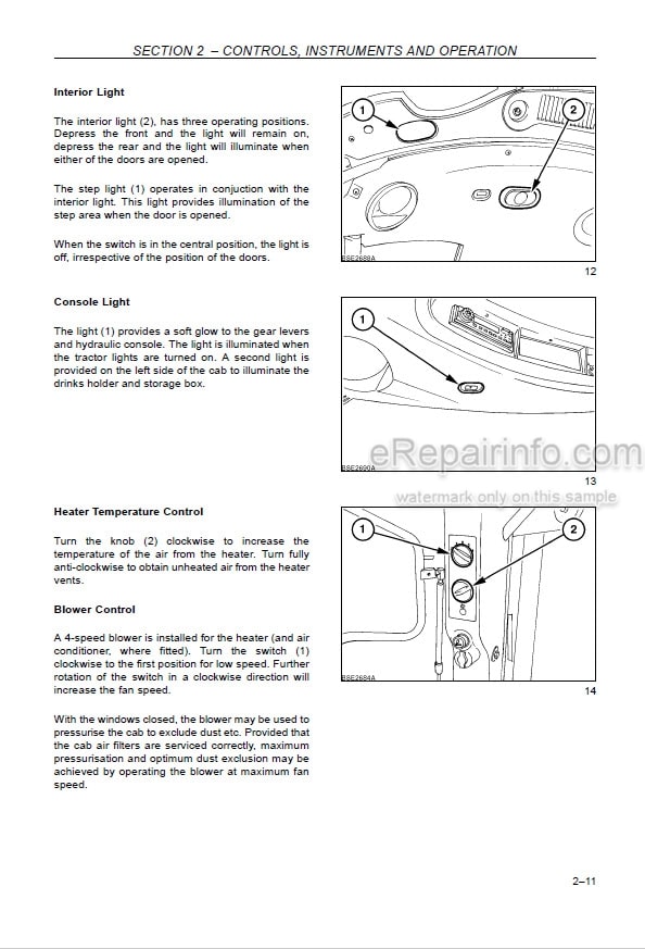 Photo 3 - Case IH Maxxum MXU100 MXU110 MXU115 MXU125 MXU135 Operators Manual Tractor