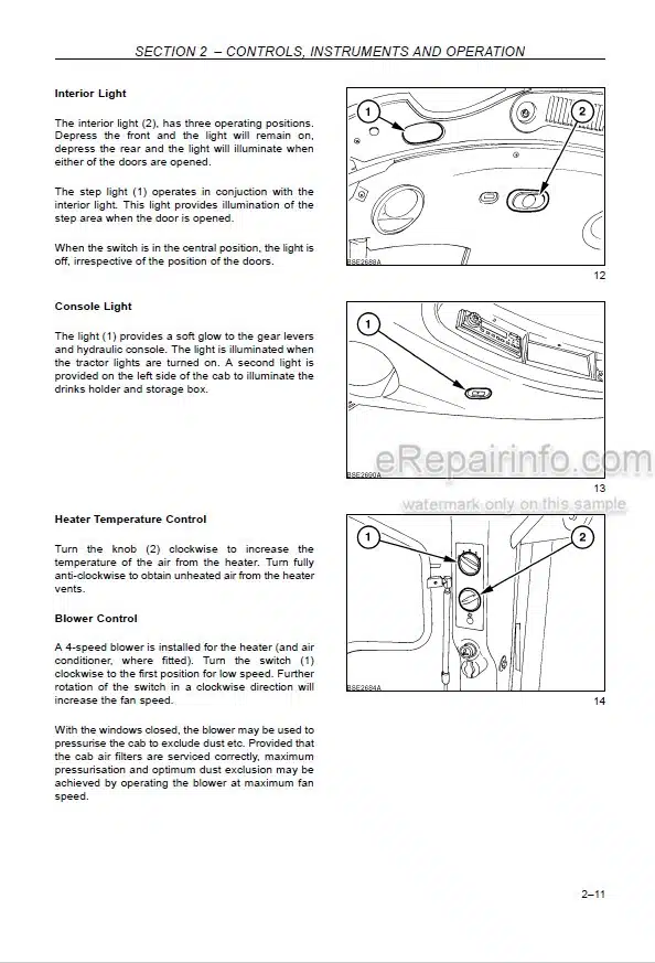 Photo 3 - Case IH Maxxum MXU100 MXU110 MXU115 MXU125 MXU135 Operators Manual Tractor