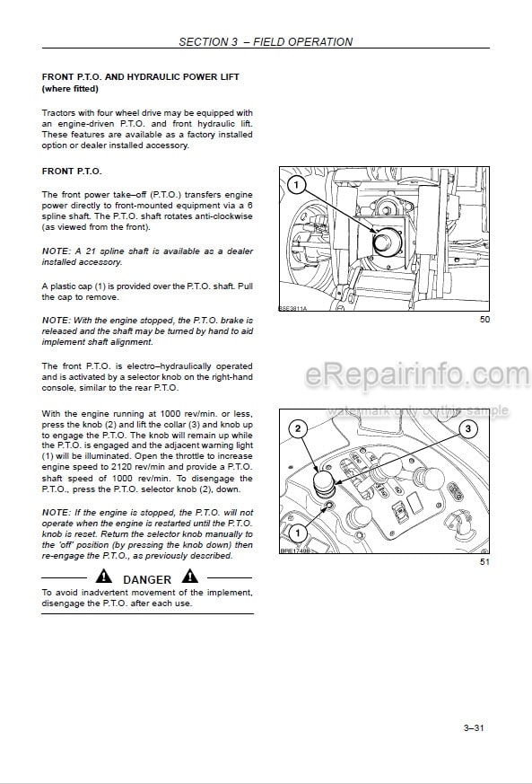 Photo 4 - Case IH Maxxum MXU100 MXU110 MXU115 MXU125 MXU135 Operators Manual Tractor