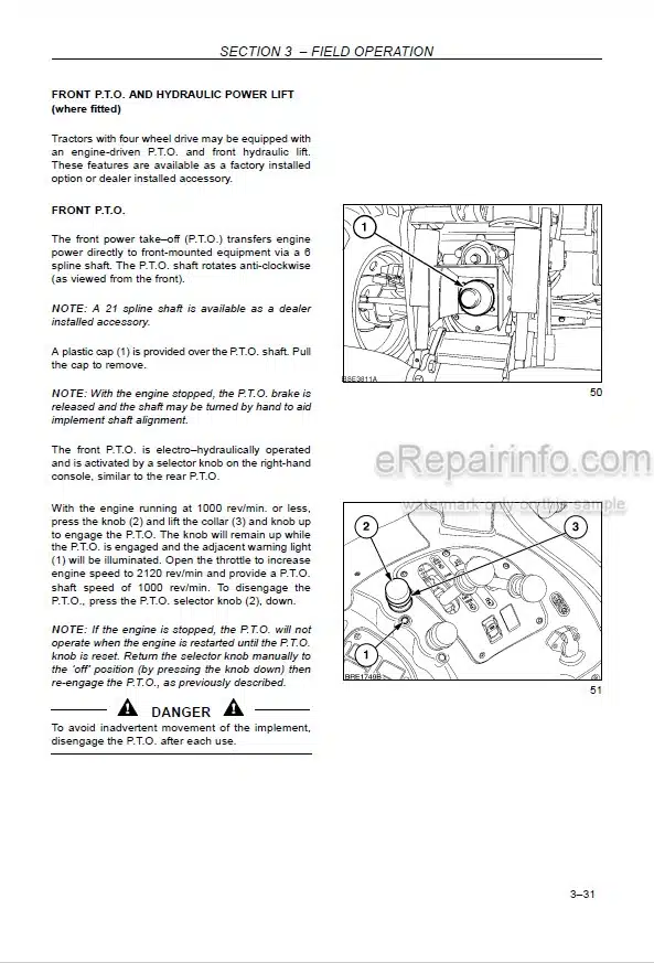 Photo 4 - Case IH Maxxum MXU100 MXU110 MXU115 MXU125 MXU135 Operators Manual Tractor