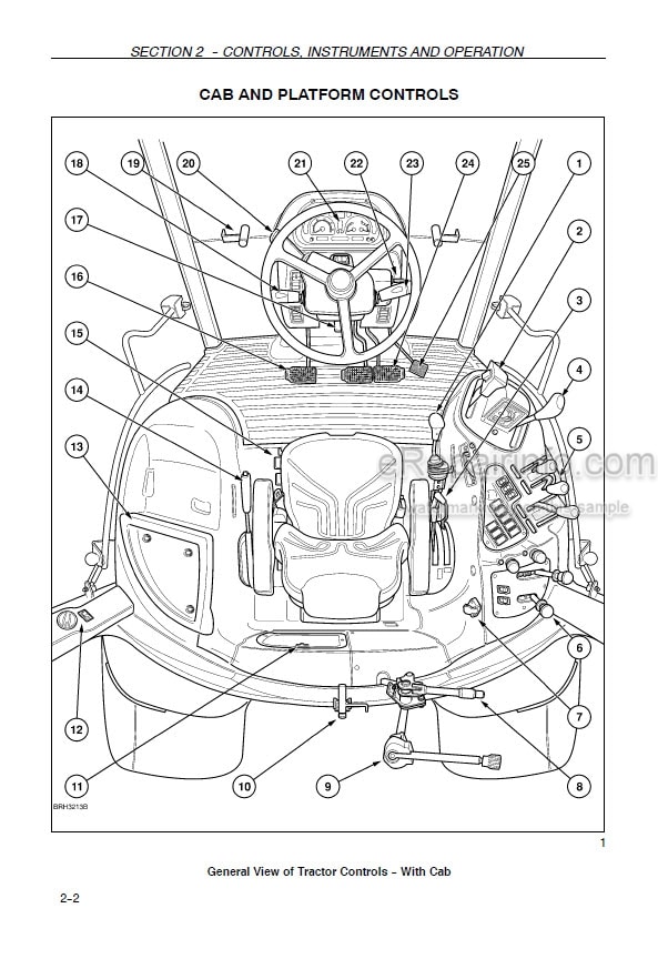 Photo 3 - Case IH Maxxum MXU100 MXU110 MXU115 MXU130 X-Line Operators Manual Tractor