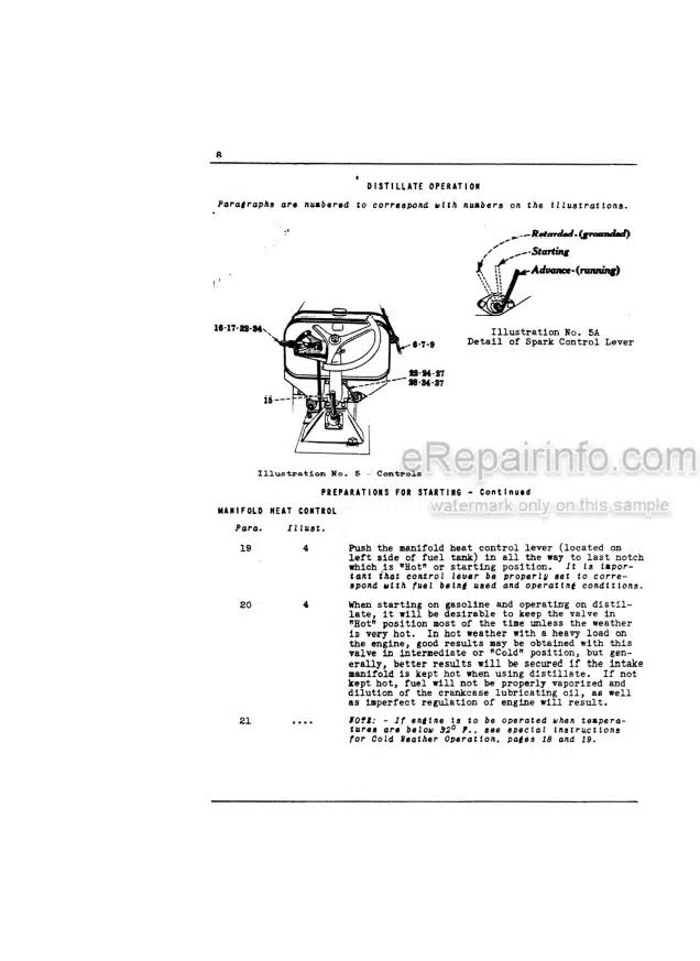 Photo 3 - Case IH McCormick Deering W14 Operators Manual Tractor