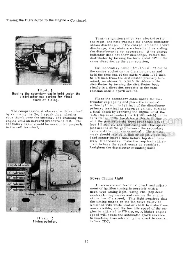 Photo 6 - Case IH McCormick Farmall 230 Operators Manual Tractor