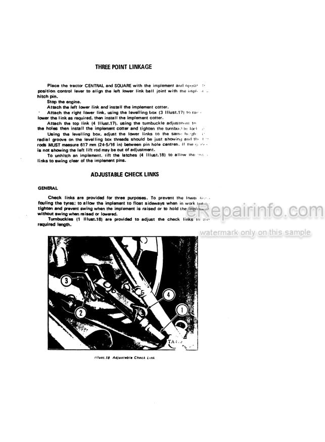 Photo 1 - Case IH McCormick International 634 Operators Manual Tractor