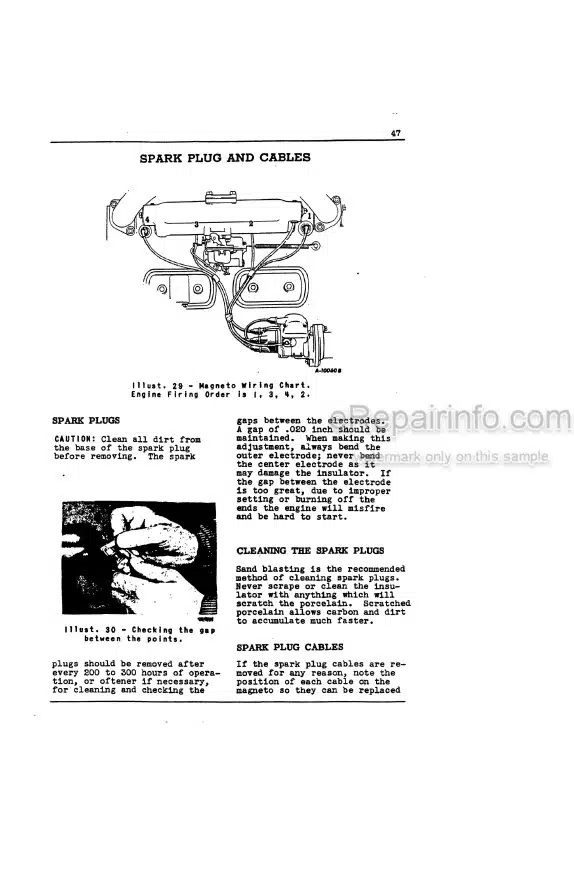 Photo 6 - Case IH McCormick O4 OS4 Operators Manual Tractor