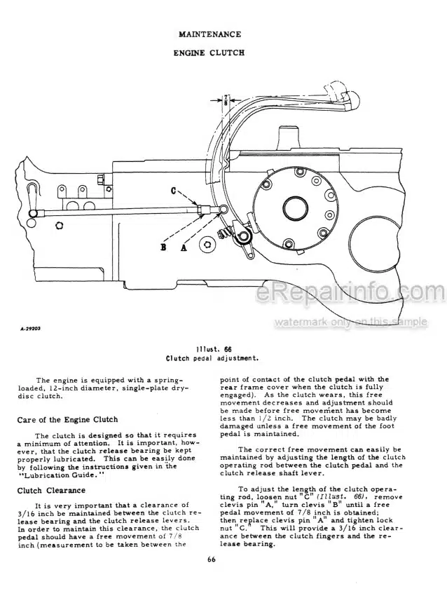Photo 3 - Case IH McCormick Super W6 Operators Manual Tractor