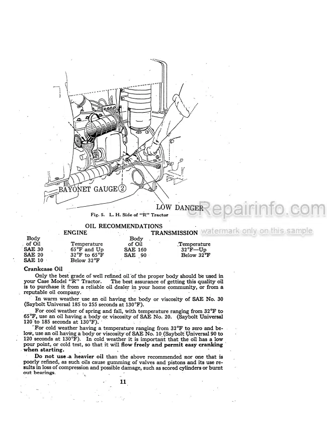 Photo 7 - Case IH 1000 Powershift Series Puma Wildcat Operation And Maintenance Manual Tractor