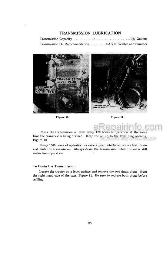 Photo 6 - Case IH S SC SO Operators Manual Tractor