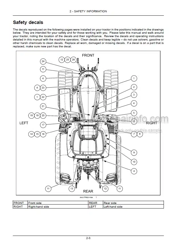Photo 4 - Case IH Optum 250CVX 270CVX 300CVX Stage V Operators Manual Tractor KD850001- KD801001-