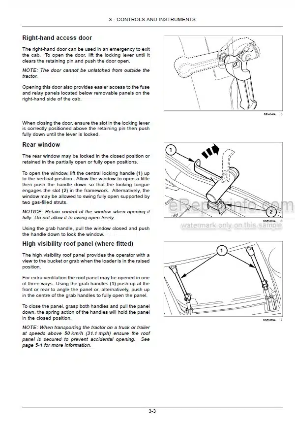 Photo 4 - Case IH Optum 250CVX 270CVX 300CVX Stage V Operators Manual Tractor KD850001- KD801001-
