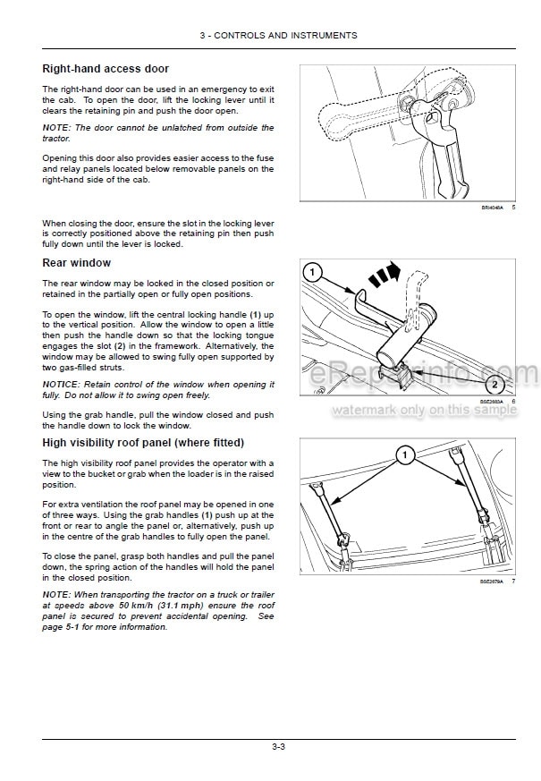 Photo 7 - Case IH MXU115 MXU130 Operators Manual Tractor