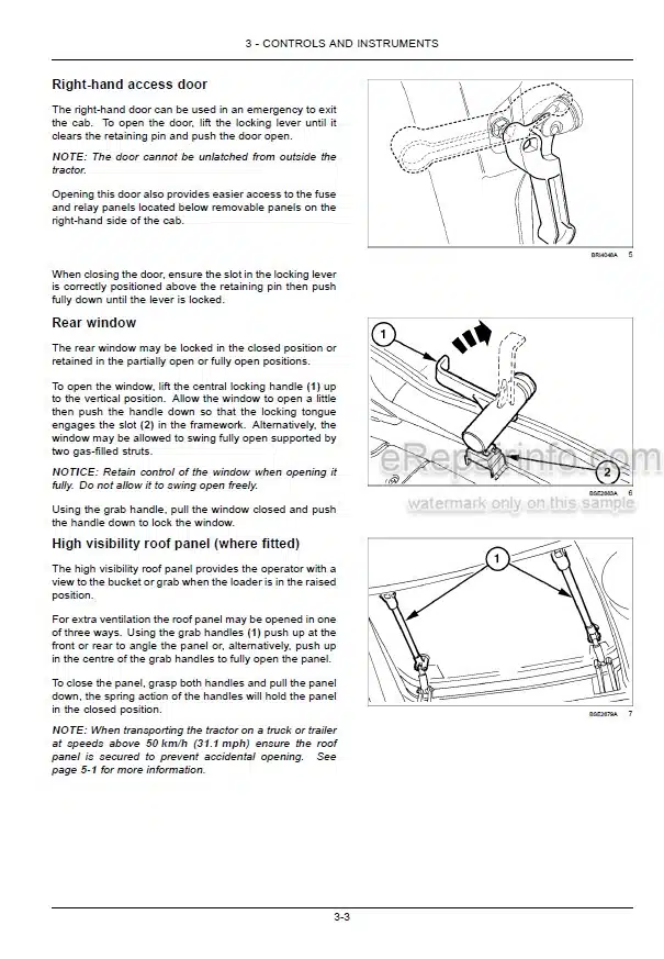 Photo 6 - Case IH Optum 250CVX 270CVX 300CVX Stage IV Operators Manual Tractor JE850001-
