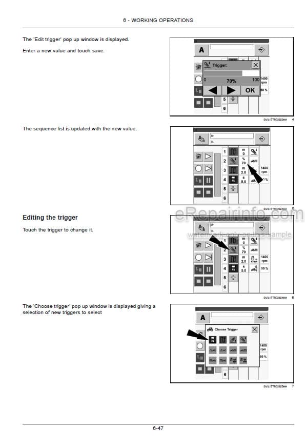 Photo 5 - Case IH Optum 250CVX 270CVX 300CVX Stage IV Operators Manual Tractor JE850001-