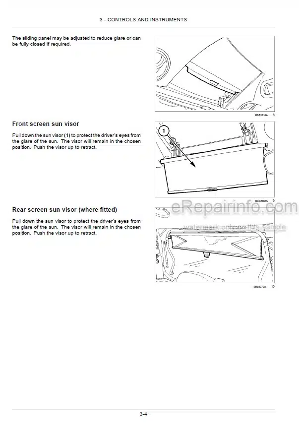 Photo 3 - Case IH Optum 250CVX 270CVX 300CVX Tier 4B Final Operators Manual Tractor JE850001- JE801001-