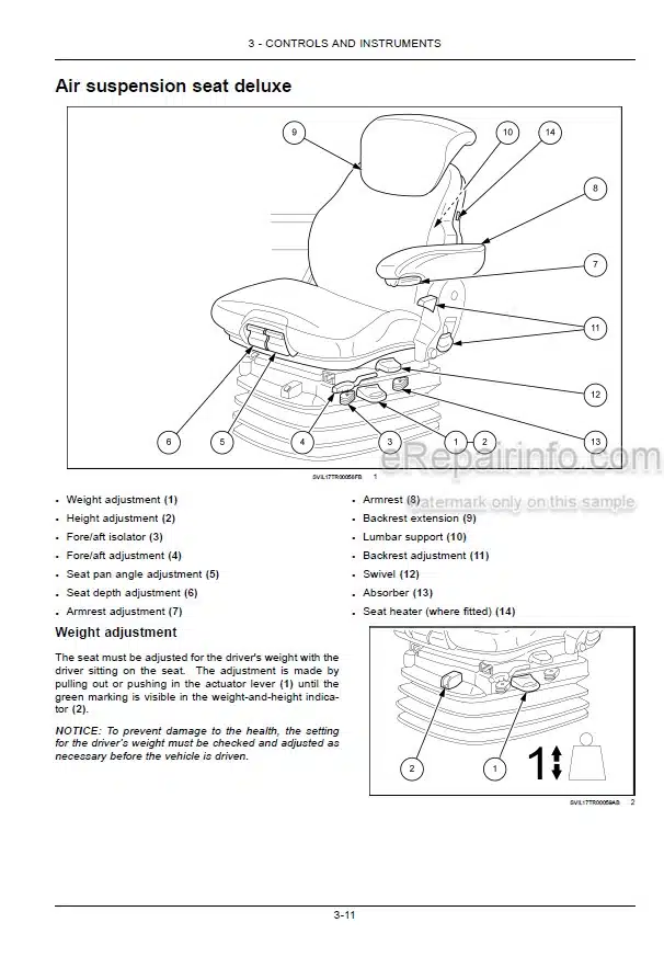 Photo 3 - Case IH Optum 250CVX 270CVX 300CVX Tier 4B Final Operators Manual Tractor JE850001- JE801001-