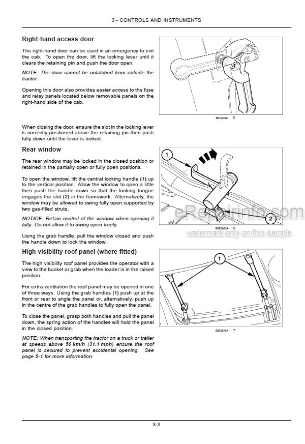 Photo 5 - Case IH Optum 270CVX 300CVX Stage IV Operators Manual Tractor