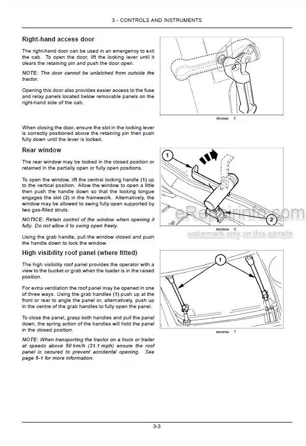 Photo 2 - Case IH Optum 270CVX 300CVX Stage IV Operators Manual Tractor
