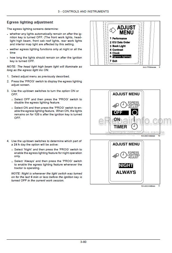 Photo 5 - Case IH Optum 270CVX 300CVX Tier 4B Final Operators Manual Tractor JE801001-