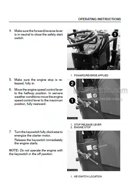 Photo 6 - Case IH PT Series Bearcat Cougar Panther Operators Manual And Supplement Tractor