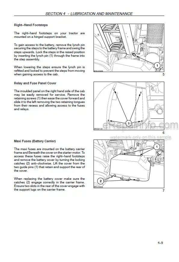 Photo 6 - Case IH Steiger Turbo Tiger II Operators Manual Tractor