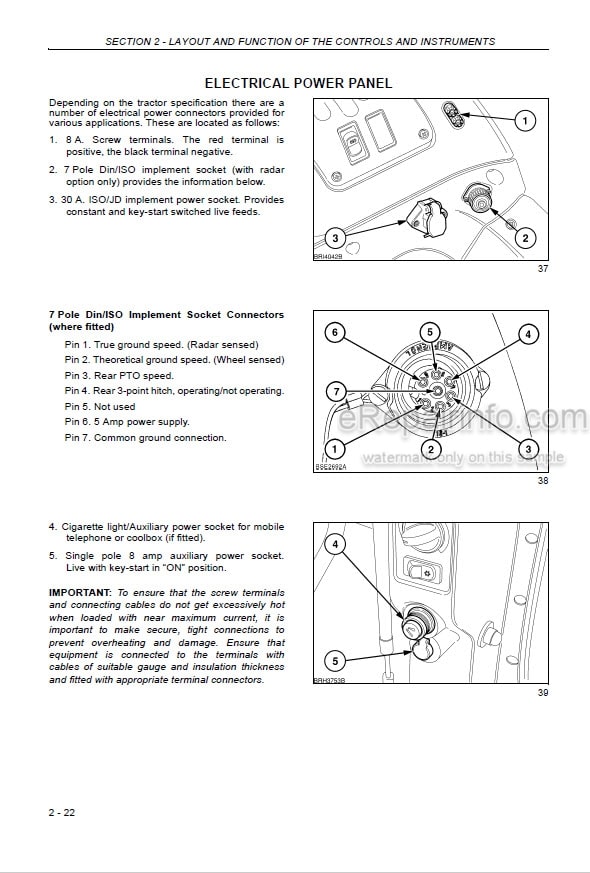 Photo 3 - Case IH Puma 125 140 155 Multicontroller Operators Manual Tractor
