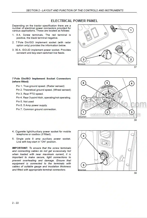 Photo 3 - Case IH Puma 125 140 155 Multicontroller Operators Manual Tractor