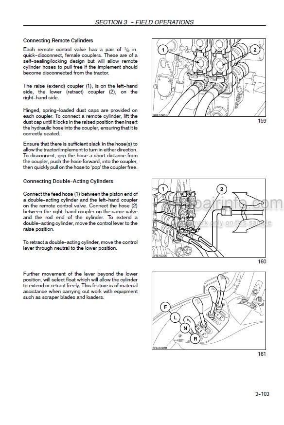Photo 6 - Case IH Puma 125 140 155 Operators Manual Tractor